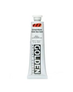 Golden Heavy Body Acrylic Paint, 2 Oz, Quinacridone Nickel Azo Gold