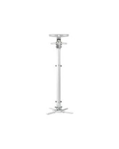 Optoma OCM815W - Mounting kit (pole mount) - for projector - white - ceiling mountable - for Optoma DS320, DW322, DX322, EH416, H117, H185, H190, S336, S400, UHD38, X381, ZU500, ZU720