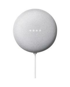 Google Nest Mini GA00638-US Bluetooth Smart Speaker - Google Assistant Supported - Chalk - Wall Mountable - 360 deg. Circle Sound - Wireless LAN