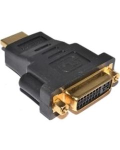 4XEM HDMI Male To DVI-D Female Gold Plated Video Adapter - 1 x HDMI Male Digital Audio/Video - 1 x DVI-D Female Digital Video - Gold Connector