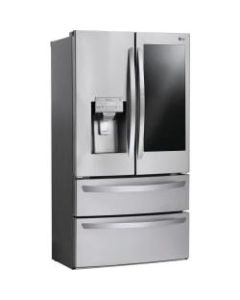 LG LMXS28596S Refrigerator/Freezer - 28 ft³ Net Refrigerator Capacity - Stainless Steel