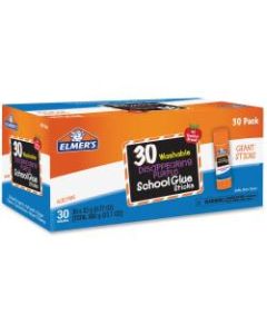Elmers Disappearing Purple School Glue Sticks - 0.77 oz - 30 / Box - Purple