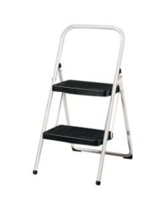 Cosco 2-Step Ladder, Black/Cool Gray