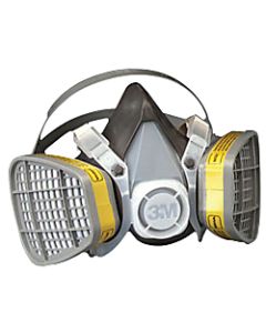 3M 5000 Series Organic Vapors/Acid Gases Half-Facepiece Respirator, Large