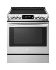 LG LSE4616ST Electric Range - 29.94in   - Stainless Steel, Black, Blue, Gray