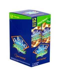 BLUE DIAMOND Almonds Whole Natural, 1.5 oz, 12 Count
