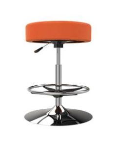 Marco Group Cushioned Swivel Stool, Papaya Orange