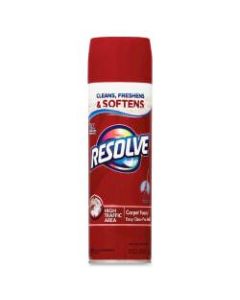 Resolve Foaming Aerosol Carpet Cleaner Spray, 22 Oz Can, Box Of 12