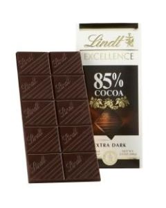 Lindt Excellence Chocolate, 85% Cocoa Chocolate Bars, 3.5 Oz, Box Of 12