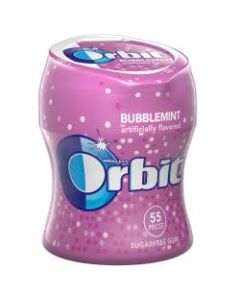 Orbit Bubblemint Gum Bottles, 2.70 Oz