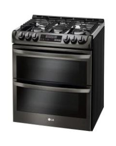 LG LTG4715BD Gas Range - 30in  - Black Stainless Steel