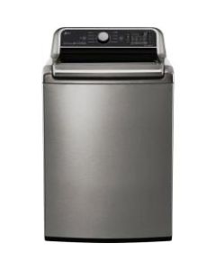 LG WT7300CV 5.8 cu.ft Top Load Washer with TurboWash - 8 Mode(s) - Top Loading - 5.80 ft³ Washer Capacity - 950 Spin Speed (rpm) - 120 V AC Input Voltage - Hot, Cold Water Supply - Smart Connect - Graphite Steel - Energy Star
