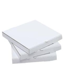 Pizza Boxes, 12in, White, Carton Of 50