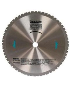 Makita Carbide Tip 60-Tooth Dry Cut Metal Blade, 12in Diameter