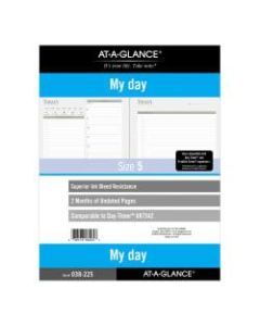 AT-A-GLANCE 2-Month Daily Planner Refill, 8-1/2in x 11in, White, 038-2