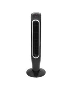 Genesis A2 Oscillating Tower Fan, 40inH x 13inW x 13inD, Black
