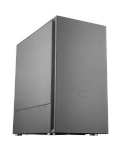 Line Cooler Master Silencio S400 Computer Case - Midi Tower - Black - Steel, Plastic - 9 x Bay - 2 x 4.72in x Fan(s) Installed - 0 - Mini ITX, Micro ATX, ATX Motherboard Supported - 5 x Fan(s) Supported