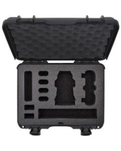 Nanuk 910 Storage Case - Internal Dimensions: 13.20in Length x 9.20in Width x 4.10in Height - External Dimensions: 14.3in Length x 11.1in Width x 4.7in Height - Rugged - Stackable - Stainless Steel, Resin - Black - For Drone