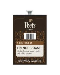 Peet’s Coffee & Tea Single-Serve Coffee Freshpacks, French Roast, Carton Of 76