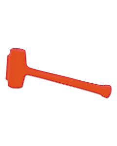 Compo-Cast Sledge Model Soft Face Hammer, 11-1/2 lb Head, 3 in Diameter, Orange