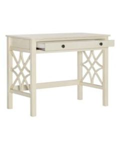 Linon Home Decor Products Camille Home Office Desk, Antique White