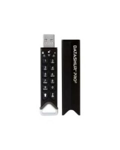 iStorage datAshur Pro2 - USB flash drive - encrypted - 256 GB - USB 3.2 Gen 1 - FIPS 140-2 Level 3