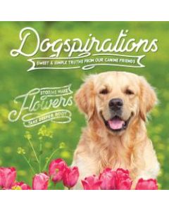 Willow Creek Press 5-1/2in x 5-1/2in Hardcover Gift Book, Dogspirations