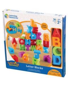 Learning Resources Letter Blocks - Theme/Subject: Learning - Skill Learning: Visual, Letter Recognition, Alphabetical Order, Color Identification, Word Building, Fine Motor, Eye-hand Coordination, Tactile Discrimination - 2 Year & Up - Multi
