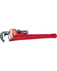 RIDGID Straight Pipe Wrench - Cast Iron - 19.18 lb - Heavy Duty - 1 Pack