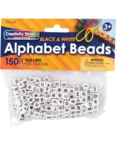 Pacon Alphabet Beads - Skill Learning: Alphabet - White