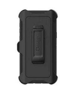 OtterBox Defender Carrying Case Holster Samsung Galaxy S9 Smartphone - Black - Polycarbonate Shell, Synthetic Rubber, Silicone - Belt Clip