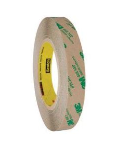3M 468MP Adhesive Transfer Tape, 3in Core, 0.75in x 60 Yd., Clear, Case Of 48