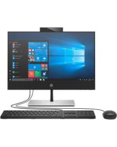 HP ProOne 600 G6 - All-in-one - Core i5 10500 / 3.1 GHz - RAM 8 GB - SSD 512 GB - NVMe, TLC - DVD-Writer - UHD Graphics 630 - GigE - WLAN: Bluetooth 5.0, 802.11a/b/g/n/ac/ax - Win 10 Pro 64-bit - monitor: LED 21.5in 1920 x 1080 (Full HD) - keyboard: US