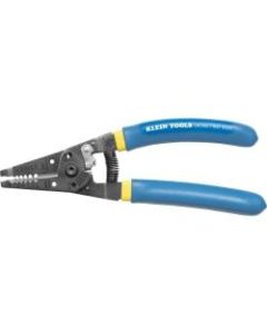 Klein Tools Klein-Kurve 11055 Multipurpose Cutter/Stripper - 7.1in Length - Blue, Yellow - 0.34 lb - Comfortable Grip