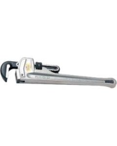 RIDGID Aluminum Straight Pipe Wrench - Aluminum - 11 lb - Lightweight - 1 / Pack