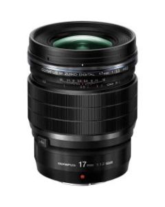 Olympus M.ZUIKO DIGITAL - 17 mm - f/1.2 - Fixed Lens for Micro Four Thirds - Designed for Digital Camera - 62 mm Attachment - 0.15x Magnification - 3.4in Length - 2.7in Diameter
