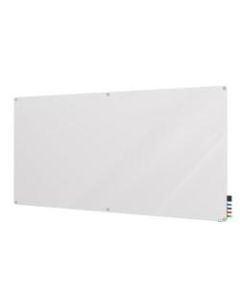 Ghent Harmony Magnetic Glass Unframed Dry-Erase Whiteboard with Radius Corners, 48in x 60in, White