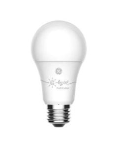 C by GE Full-Color A19 Smart LED Bulbs, 60 Watt, 2000 Kelvin, Pack Of 2 Bulbs