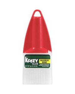 Krazy Glue Advanced Formula With Precision Applicator, Clear, 5 Grams