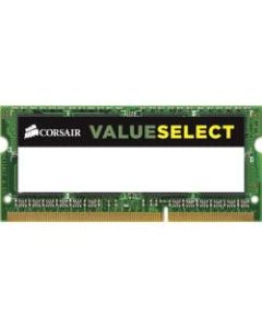 Corsair 8GB DDR3L SODIMM Memory (CMSO8GX3M1C1600C11) - For Notebook - 8 GB (1 x 8GB) - DDR3-1600/PC3-12800 DDR3 SDRAM - 1600 MHz - CL11 - 1.35 V - Unbuffered - 204-pin - SoDIMM - Lifetime Warranty