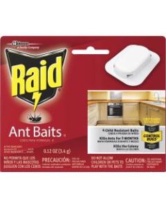 Raid Ant Baits - Ants - Clear - 48 / Carton