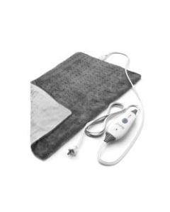 Pure Enrichment PureRelief Deluxe Heating Pad, 11-1/2in x 23-1/2in, Gray