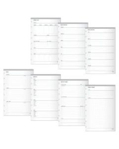 TUL Discbound Organizational Inserts, Junior Size, White, Pack Of 100 Inserts