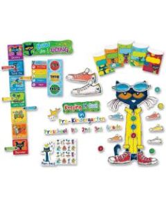 Teacher Created Resources Pete The Cat Bulletin Board Set - Fun Theme/Subject - Acid-free - 2in Height x 18in Width x 30.25in Length - Multicolor - 1 Set