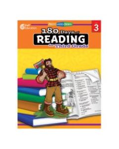 Shell Education 180 Days Of Reading Workbook, Grade 3
