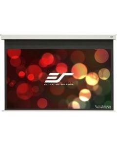 Elite Screens Evanesce B Series - 120-inch Diagonal 16:9, Recessed In-Ceiling Electric Projector Screen with Installation Kit, 8k/4K Ultra HD Ready MaxWhite FG a Matte White with Fiberglass Reinforcement Projection Screen Surface, EB120HW2-E8in