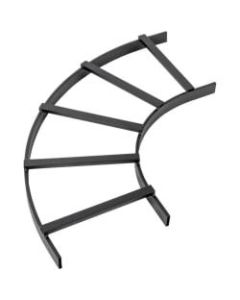 Tripp Lite Cable Ladder Runway E-Bend - 90 Degrees, 12 in. Width - Black - Steel