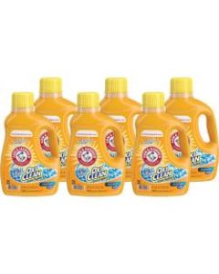 OxiClean Liquid Detergent - Liquid - 61.3 fl oz (1.9 quart) - Fresh Scent - 6 / Carton - Orange