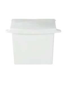 Rubbermaid Compact Sanitary Napkin Receptacle, White