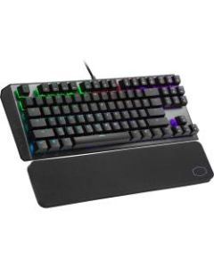 Cooler Master CK530 V2 Gaming Keyboard - Cable Connectivity - USB 2.0 Interface On The Fly Macro Record Hot Key(s) - Mechanical Keyswitch - Gunmetal Black